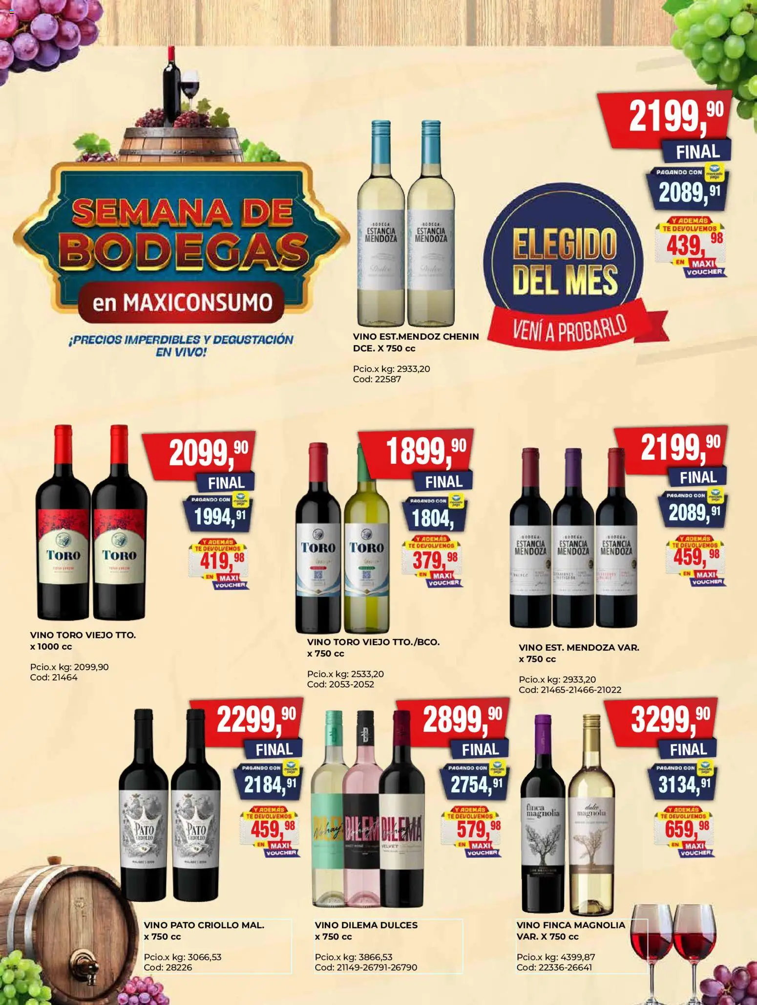 Vista previa del folleto de la tienda Maxiconsumo válido desde el 07/09/2026 