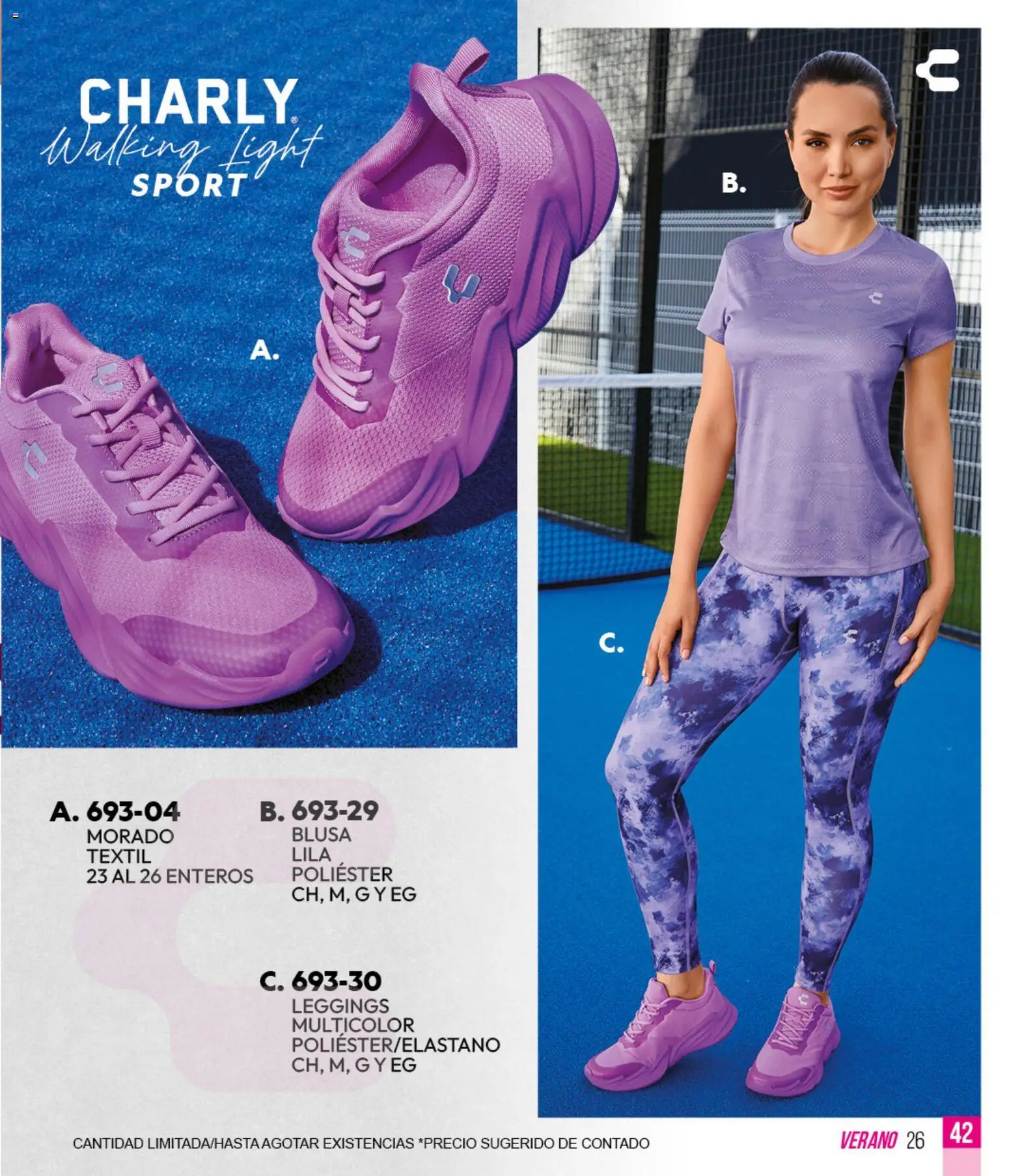 Vista previa las ofertas de la tienda Cklass - Cklass catálogo Sportbrands Verano Caballero desde el 05/03/2026 - Blusa, Leggings