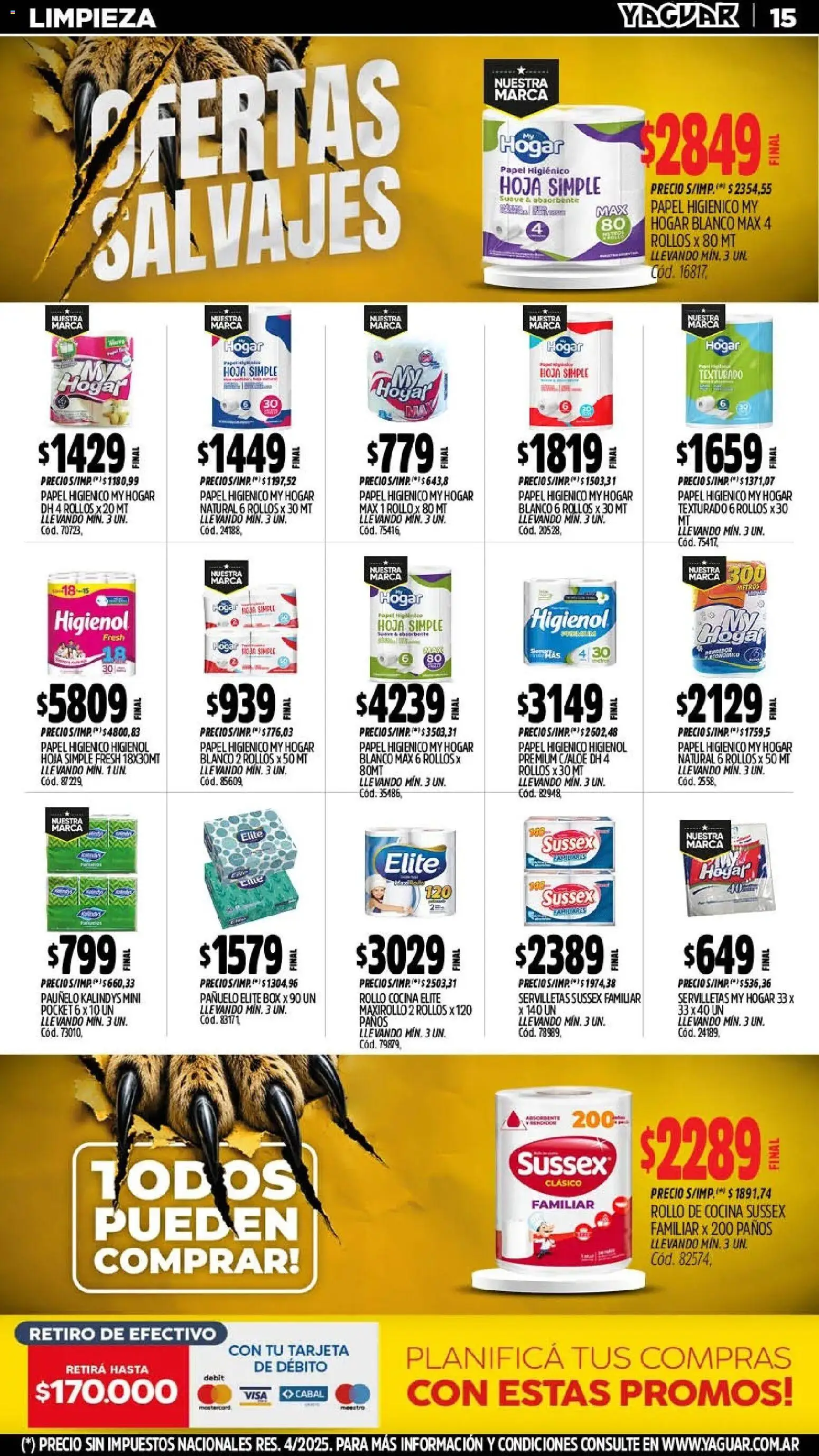 Vista previa del folleto de la tienda Yaguar válido desde el 10/08/2026 