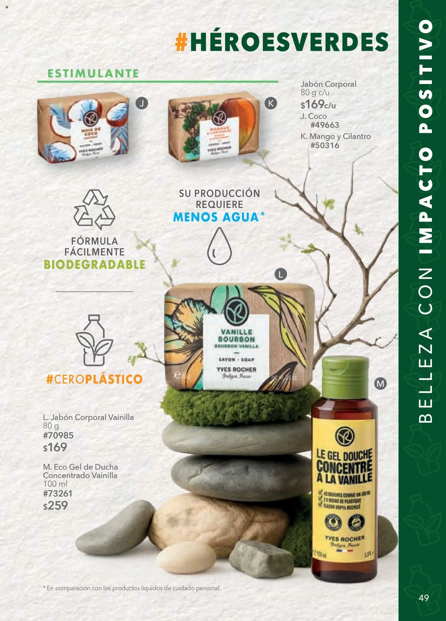 Vista previa las ofertas de la tienda Yves Rocher - Campaña 4 2026 desde el 03/03/2026 - Agua, Mango, Coco, Jabón, Vainilla, Gel de ducha