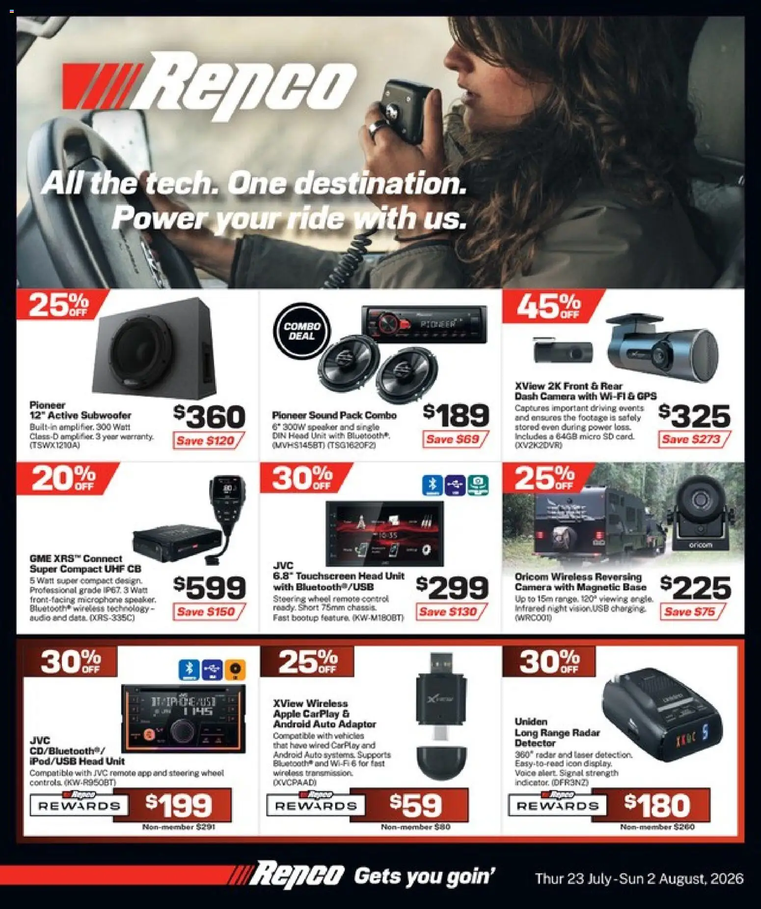 Preview of catalogue Repco catalogue from shop Repco valid 23 Jul 2026