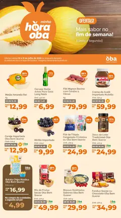 Pré-Visualização do folheto "Oba Hortifruti - Ofertas da semana" da loja Oba Hortifruti válido a partir de 10/07/2026