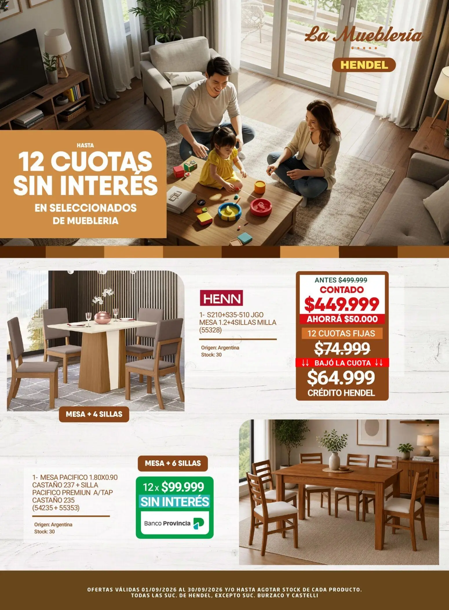 Vista previa del folleto de la tienda Hendel válido desde el 01/09/2026 