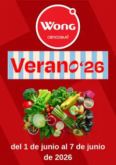 Vista previa de Wong catálogo de la tienda Wong válido desde 01/06/2026