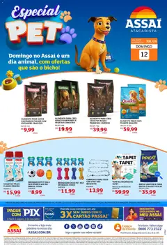 Pré-Visualização do folheto "Assaí Atacadista ofertas - MS" da loja Assaí Atacadista válido a partir de 12/07/2026