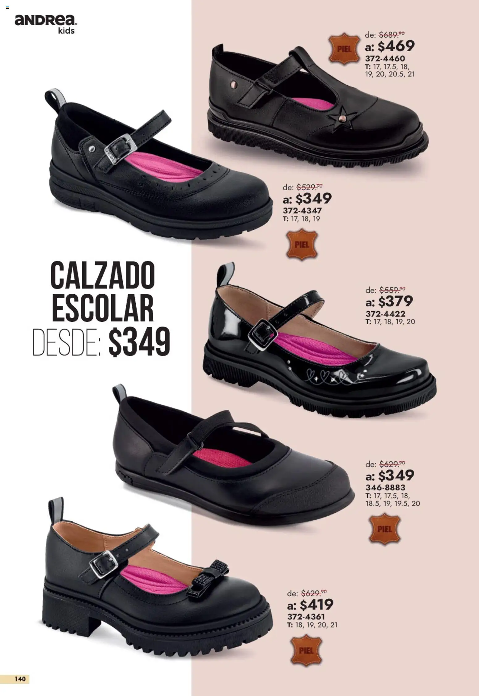 Vista previa las ofertas de la tienda Andrea - Andrea catálogo Outlet desde el 13/09/2026 