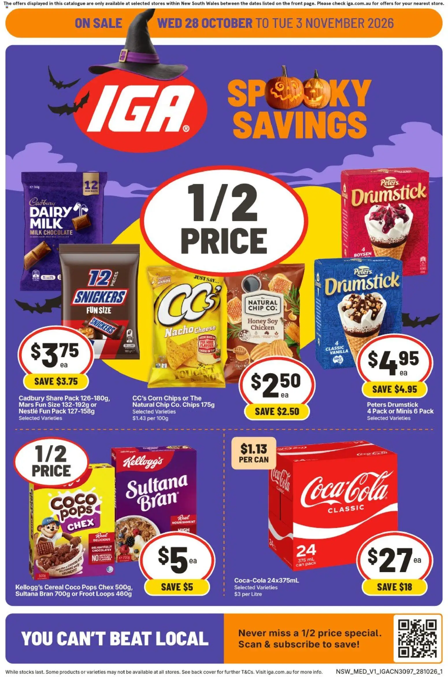 Preview of catalogue IGA ACT catalogue from shop IGA valid 28/10/2026