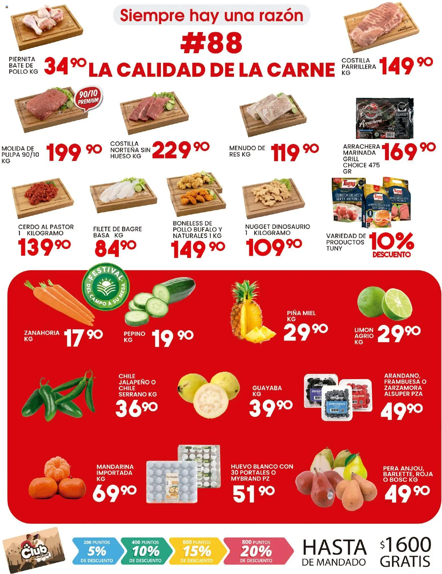 Vista previa las ofertas de la tienda Alsuper - Alsuper folleto desde el 16/10/2026 