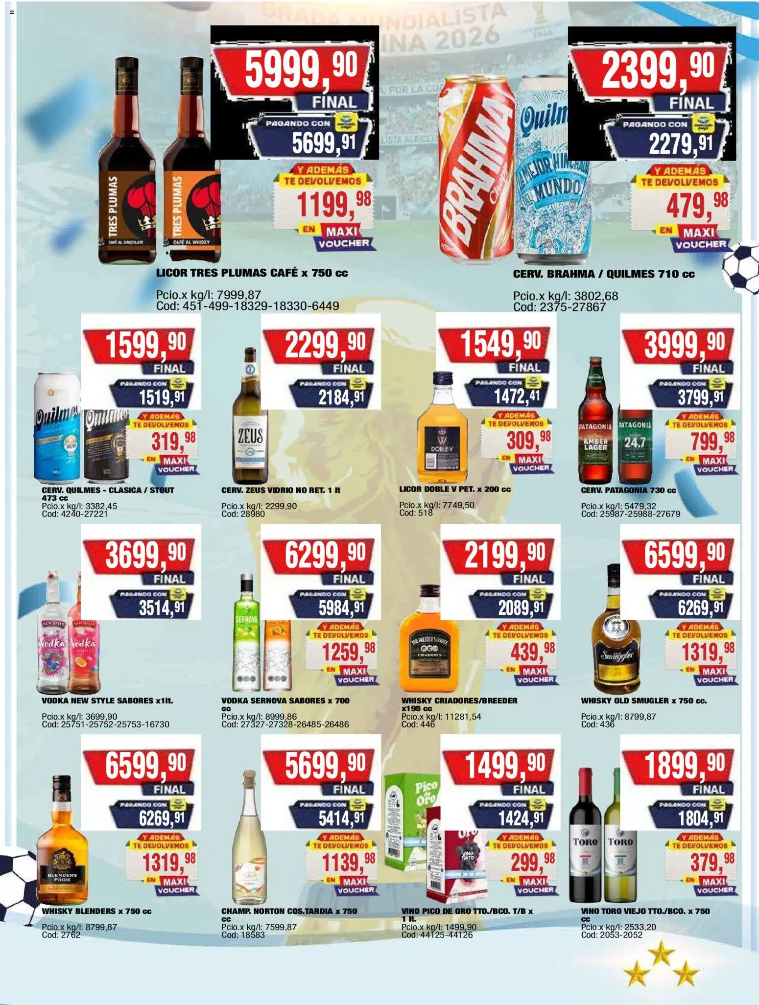 Vista previa del folleto de la tienda Maxiconsumo válido desde el 20/07/2026 