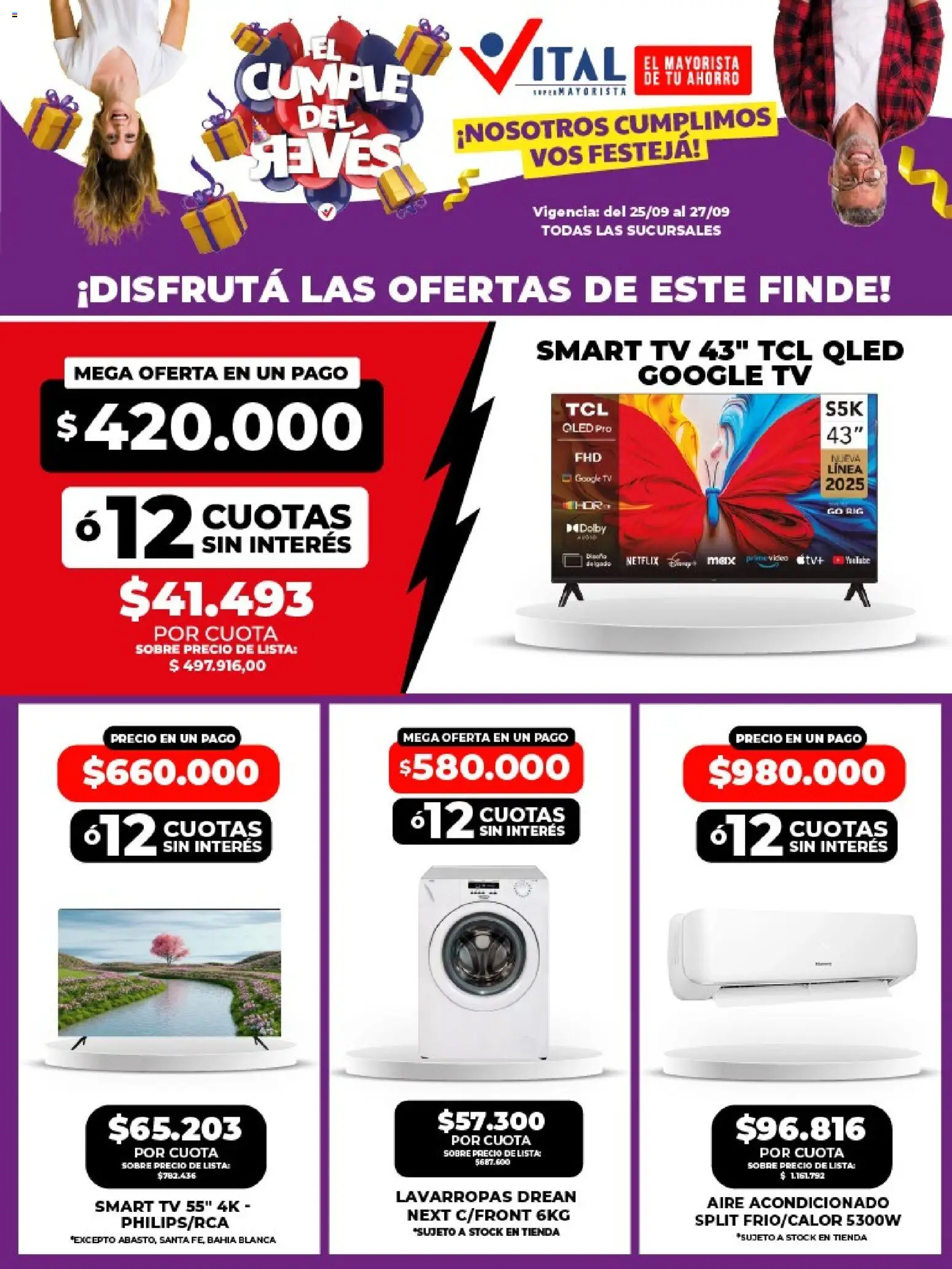 Vista previa del folleto de la tienda Vital válido desde el 25/09/2026 