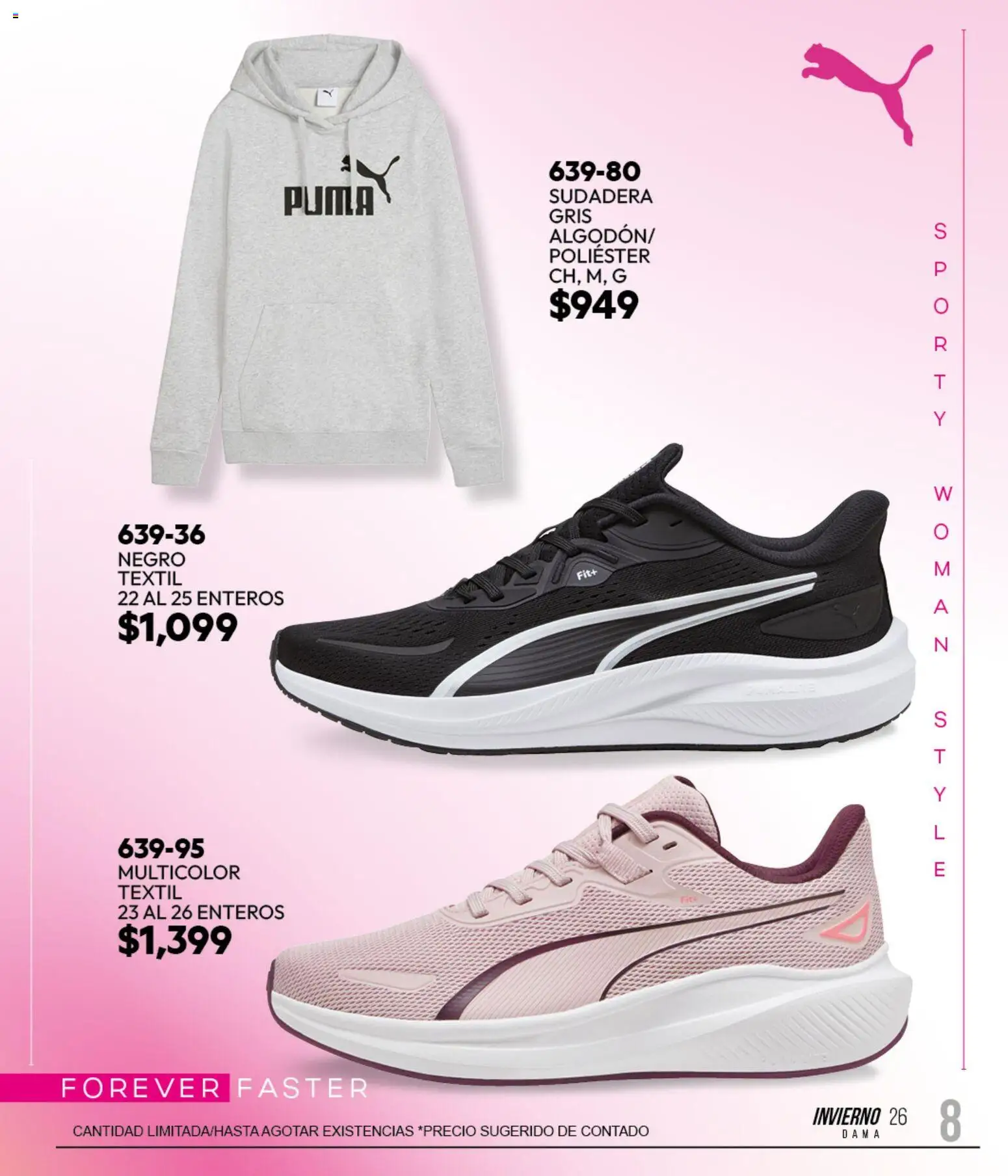 Vista previa las ofertas de la tienda Cklass - Cklass catálogo Sportbrands Dama Invierno desde el 11/09/2026 