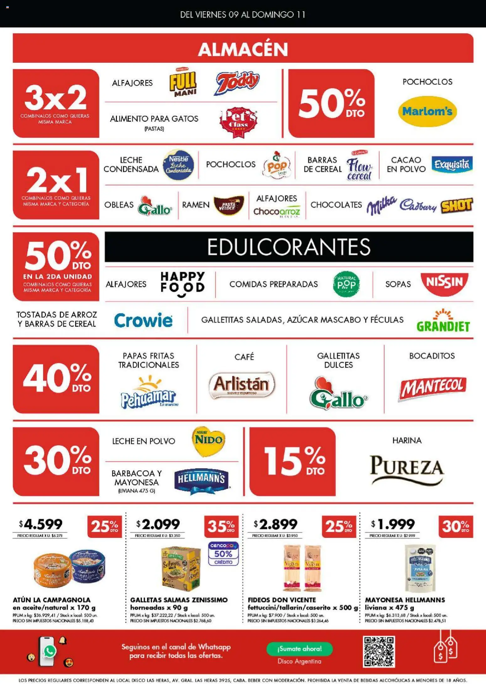 Vista previa del folleto de la tienda Disco válido desde el 09/10/2026 