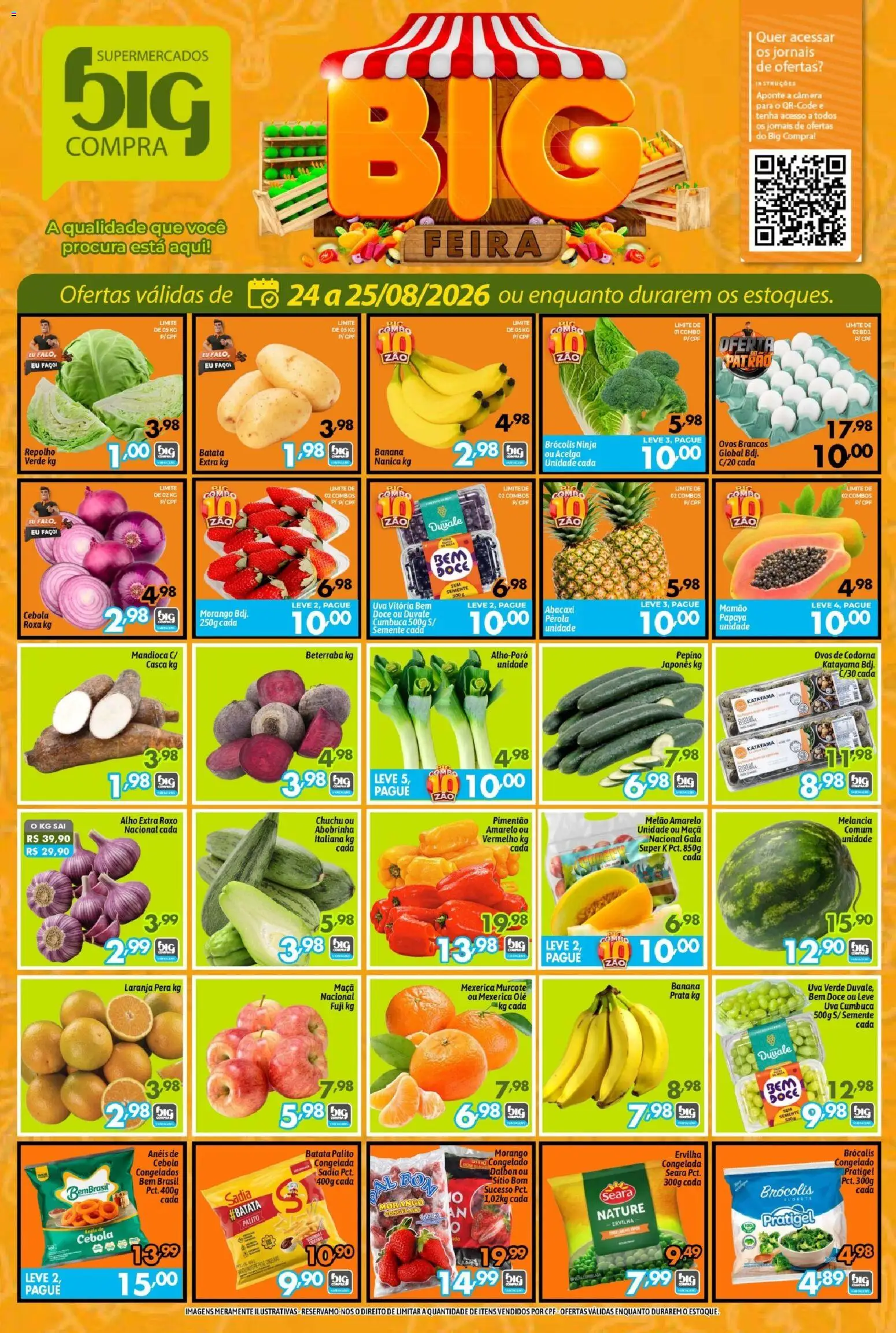 Pré-Visualização do folheto "Big Compra - Ofertas da semana" da loja Big Compra válido a partir de 24/08/2026