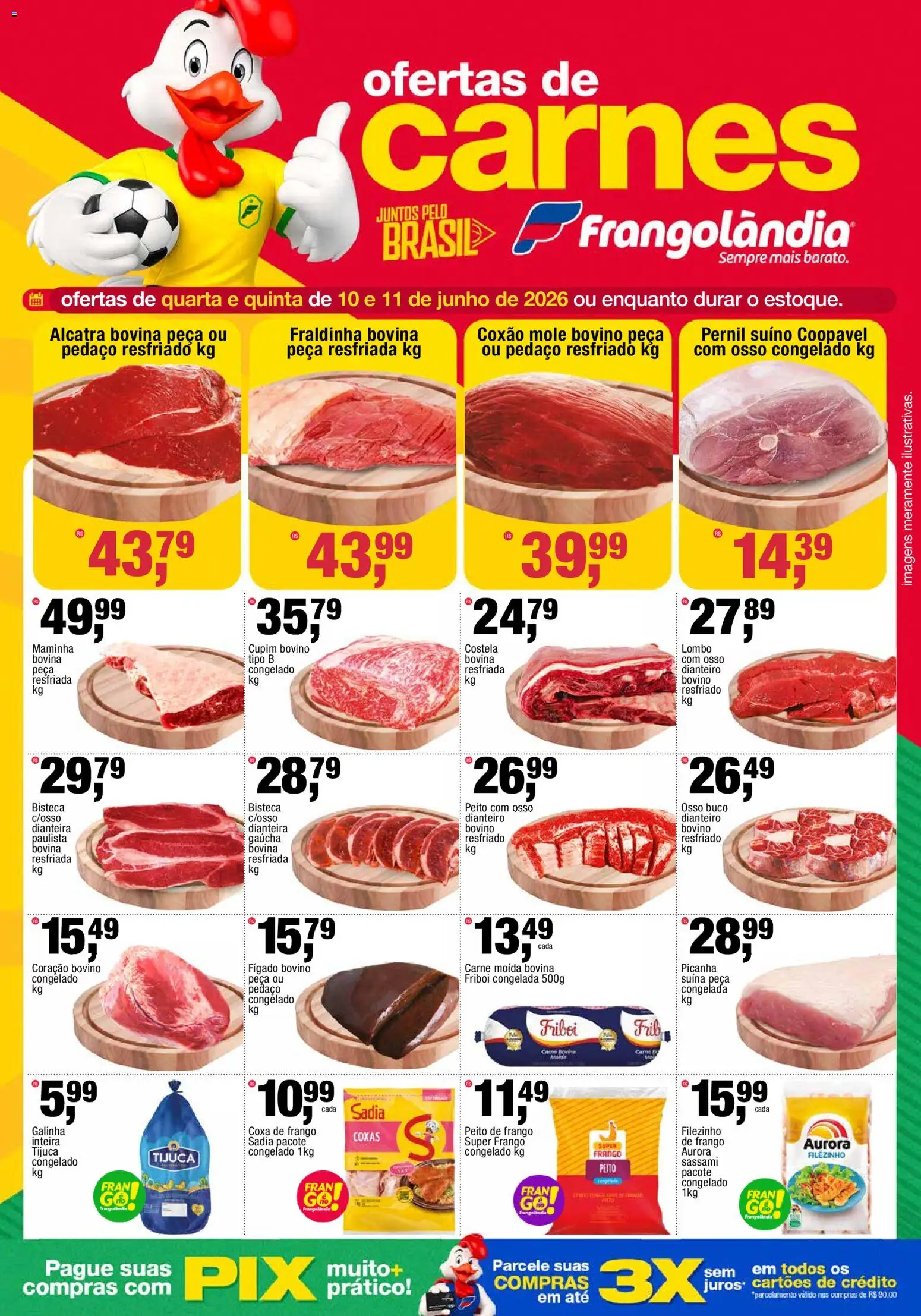 Pré-Visualização do folheto "Frangolândia - Ofertas da semana" da loja Frangolândia válido a partir de 10/06/2026
