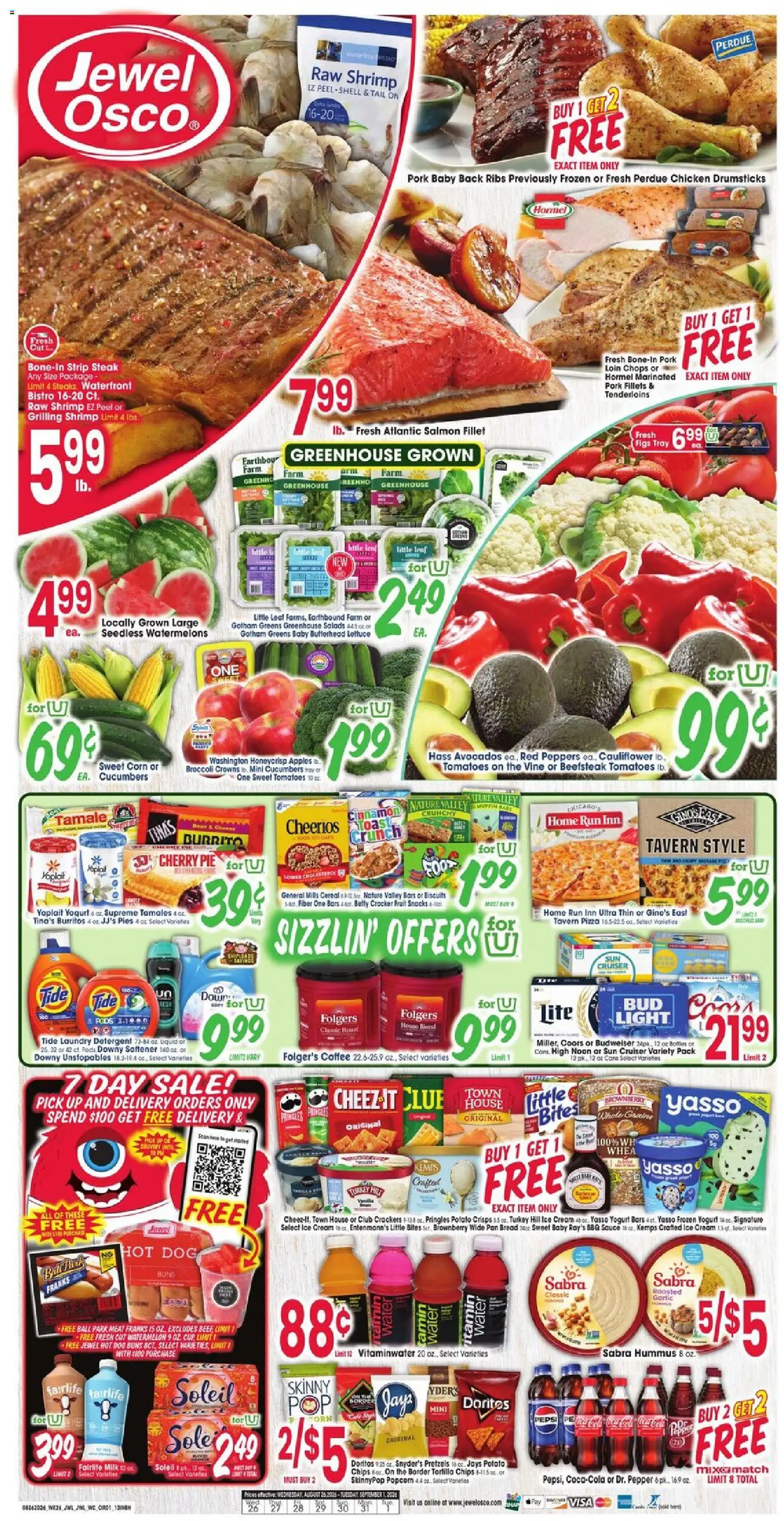 Ad Preview of Jewel Osco Jewel Osco Weekly Ad from 08/26/2026