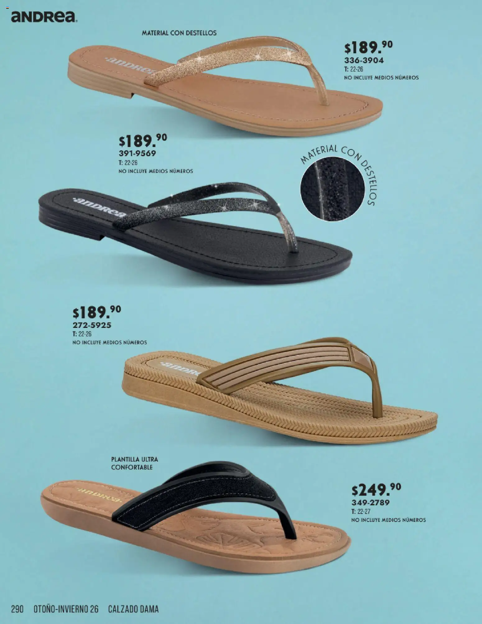 Vista previa las ofertas de la tienda Andrea - Andrea catálogo Otoño Invierno desde el 23/08/2026 