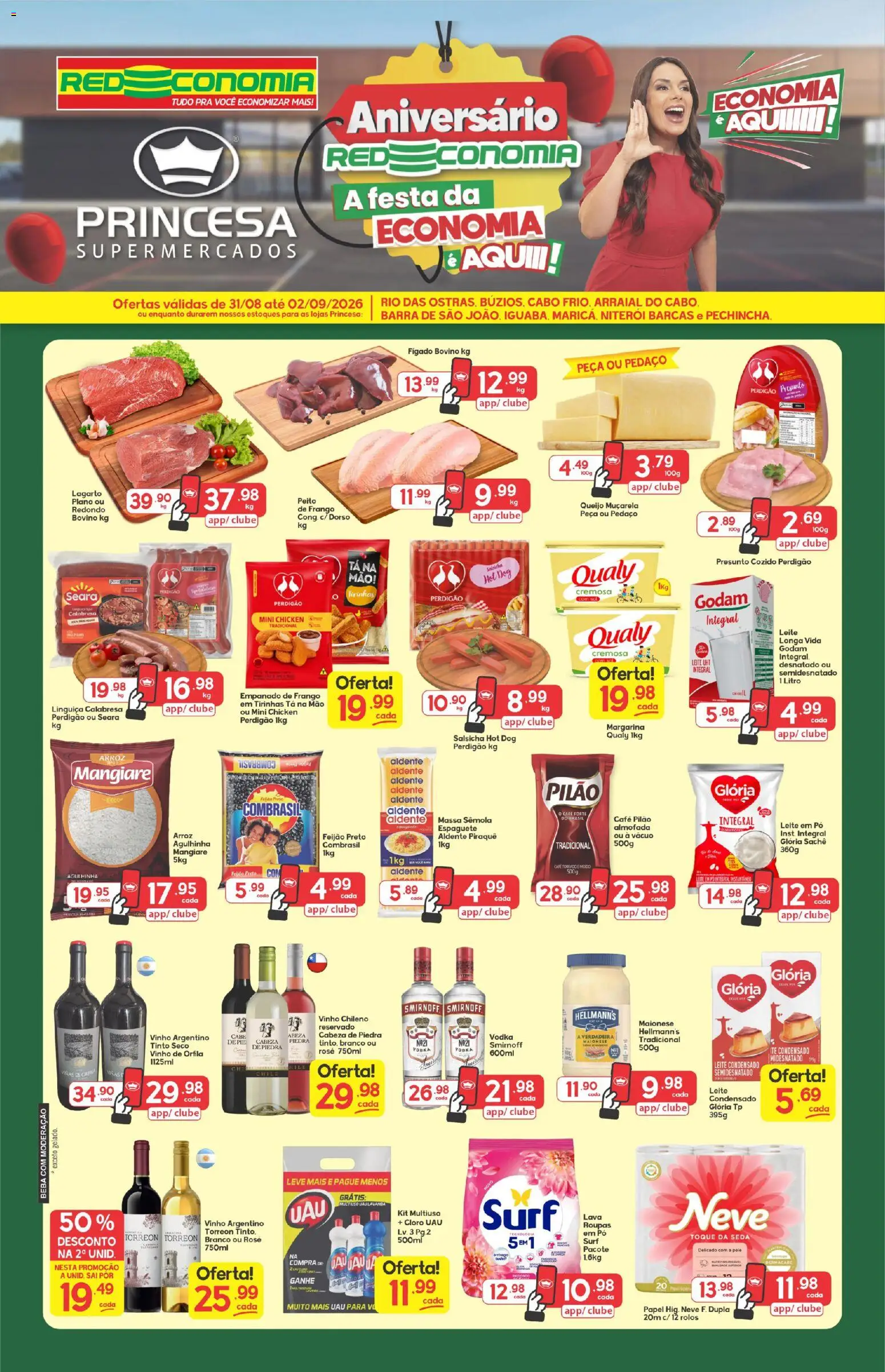 Pré-Visualização do folheto "Princesa ofertas" da loja Princesa válido a partir de 31/08/2026