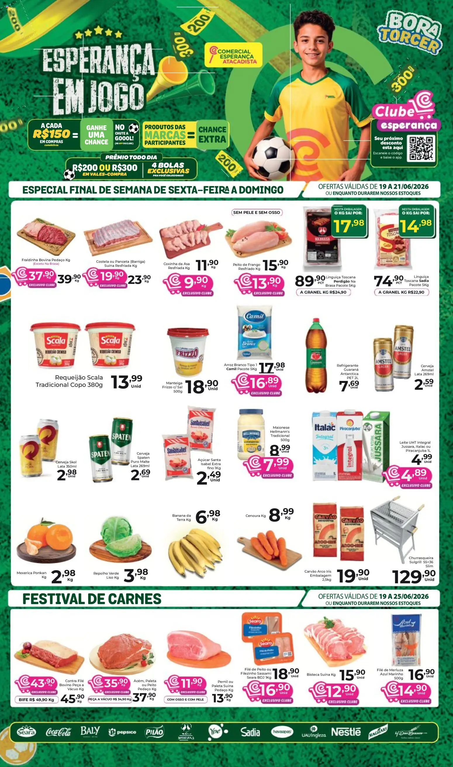 Pré-Visualização do folheto "Comercial Esperança - Ofertas da semana" da loja Comercial Esperança válido a partir de 19/06/2026