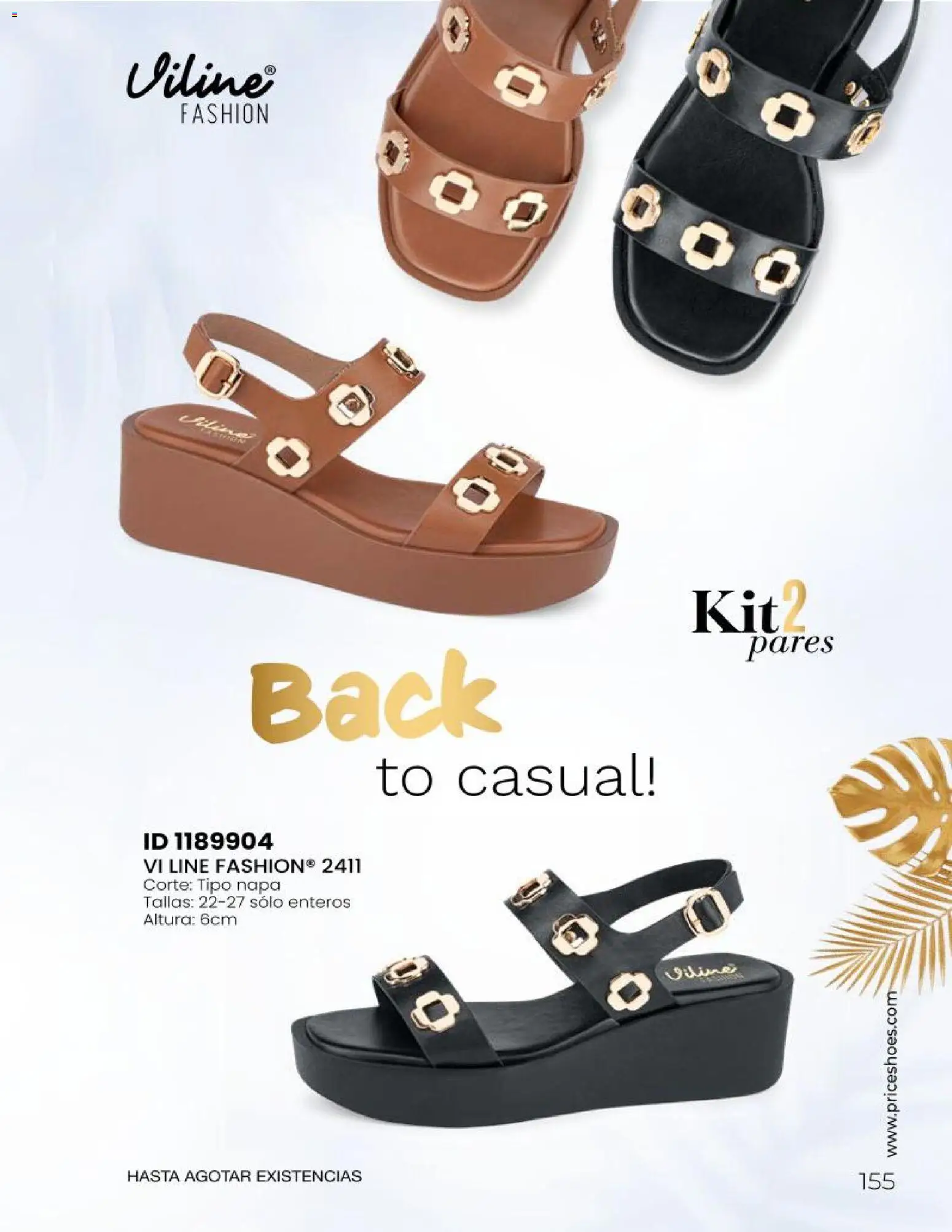 Vista previa las ofertas de la tienda Price Shoes - Price Shoes catálogo Sandalias 2026 desde el 23/06/2026 