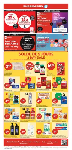 Preview of leaflet Pharmaprix weekly flyer / circulaire from shop Pharmaprix is valid from Oct 17, 2026