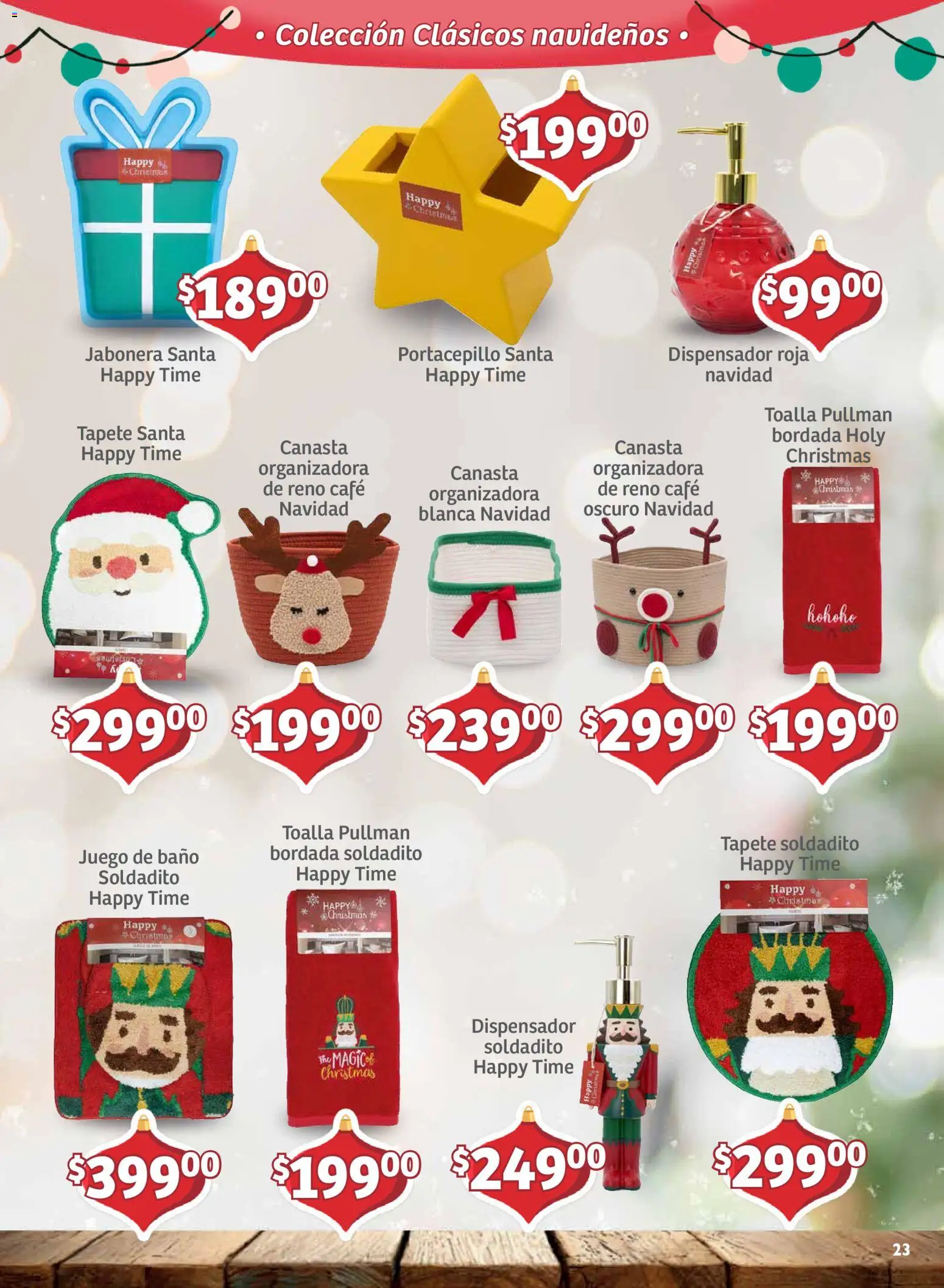 Vista previa las ofertas de la tienda Soriana - Soriana folleto Decoración de Navidad Mercado desde el 30/09/2026 