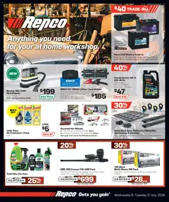 Preview of catalogue Repco catalogue from shop Repco valid 08/07/2026
