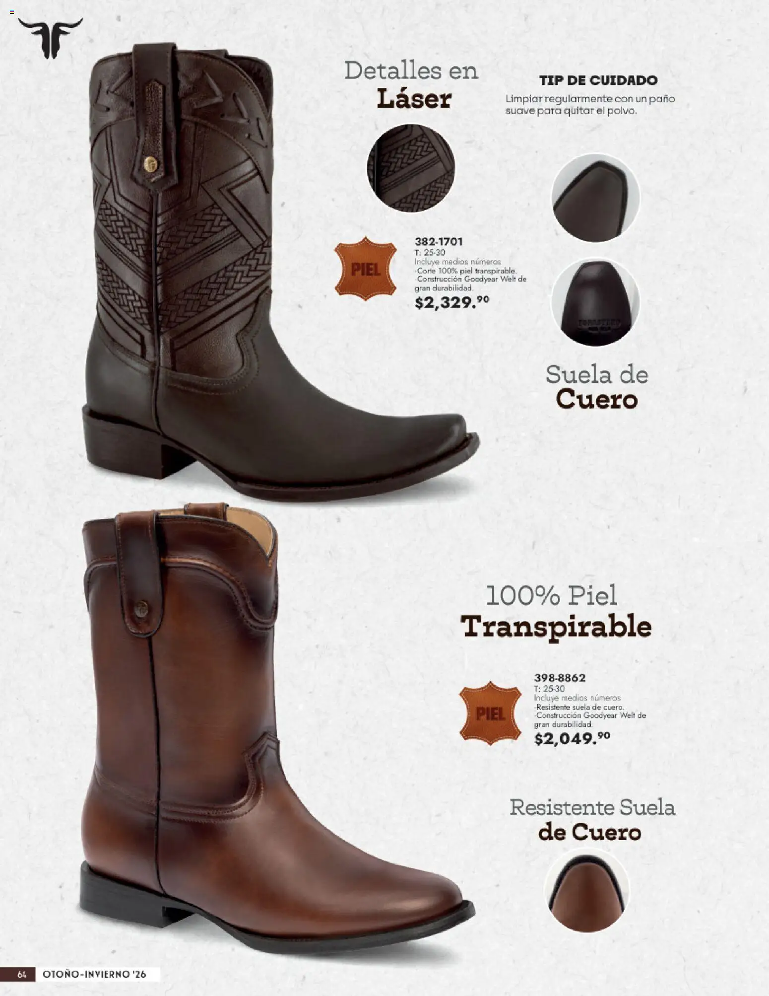 Vista previa las ofertas de la tienda Andrea - Andrea catálogo Calzado Caballero desde el 23/08/2026 