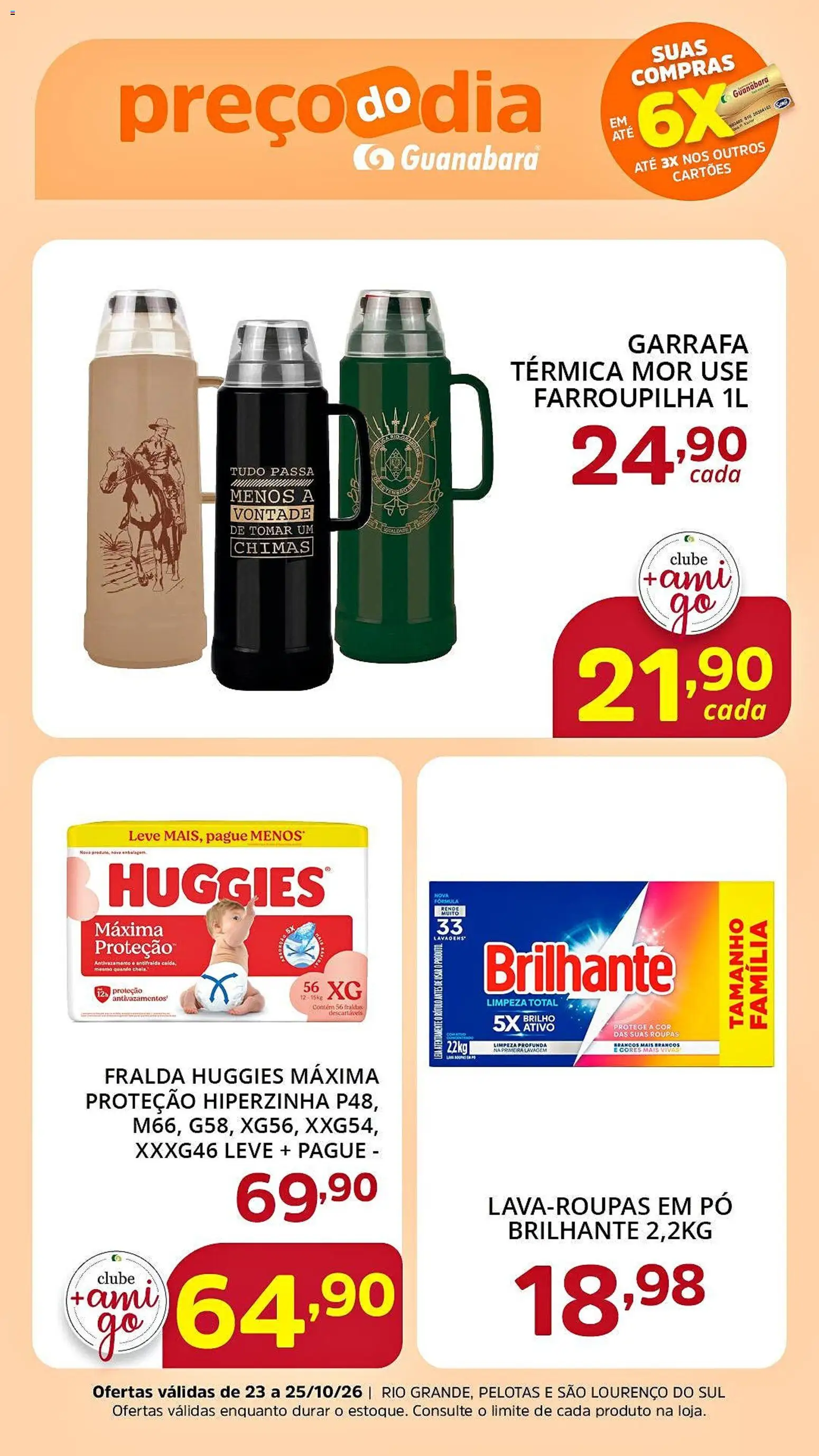 Ofertas Supermercado Guanabara até 25/10/2026. - Página 1