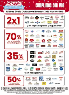 Vista previa del folleto de la tienda Coto válido desde el 29/10/2026 