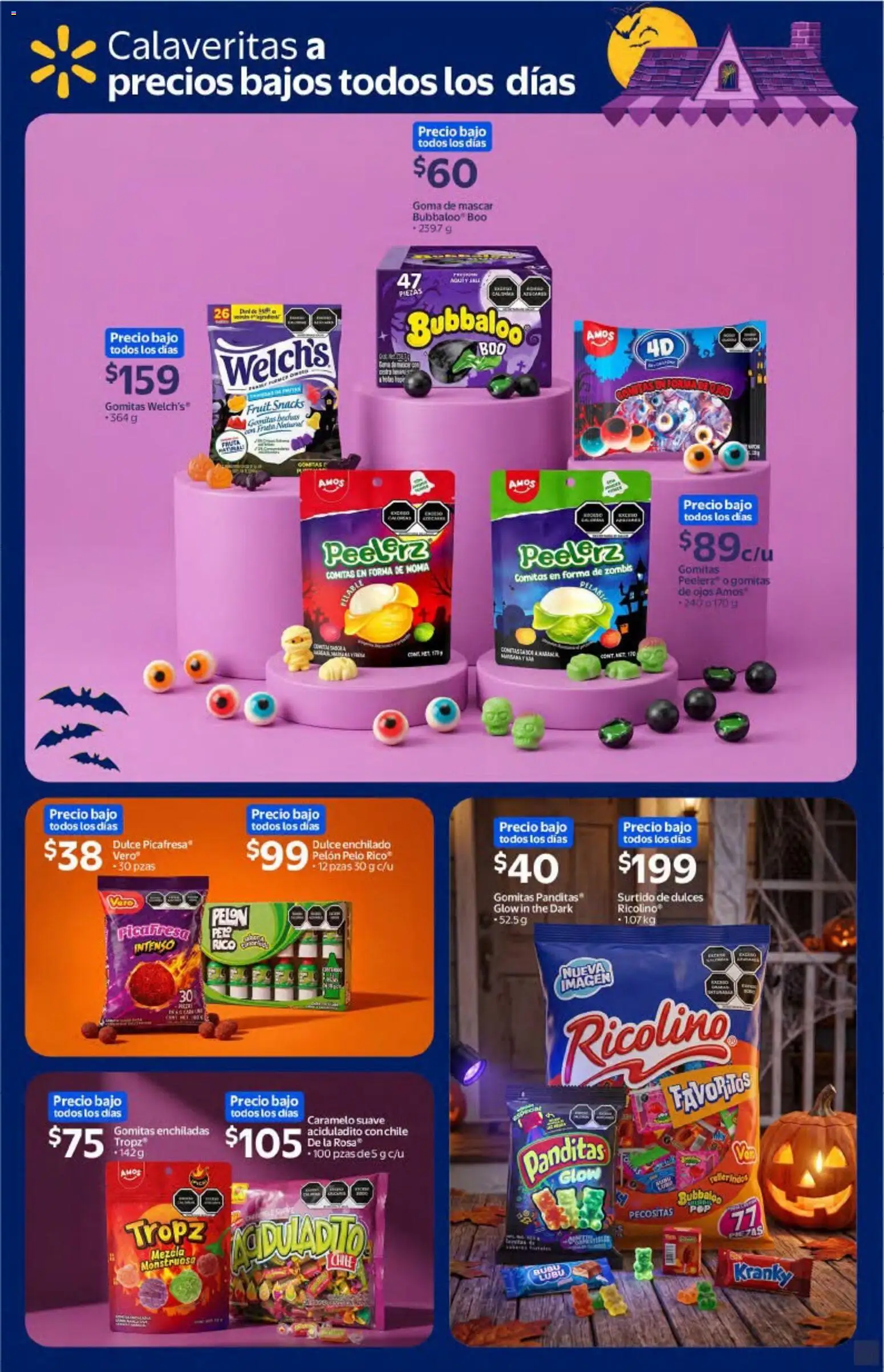 Vista previa las ofertas de la tienda Walmart - Walmart folleto Halloween desde el 01/10/2026 