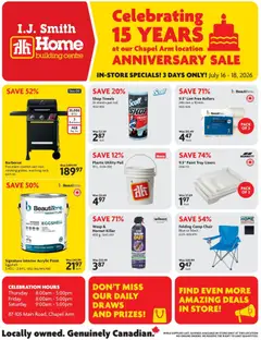 Preview of leaflet Home Hardware - Specials from shop Home Hardware is valid from Jul 16, 2026