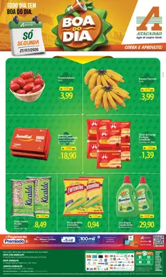 Pré-Visualização do folheto "Atacadão ofertas - PE" da loja Atacadão válido a partir de 27/07/2026