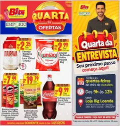 Pré-Visualização do folheto "Big Supermercados ofertas do Dia" da loja Big Supermercados válido a partir de 14/10/2026