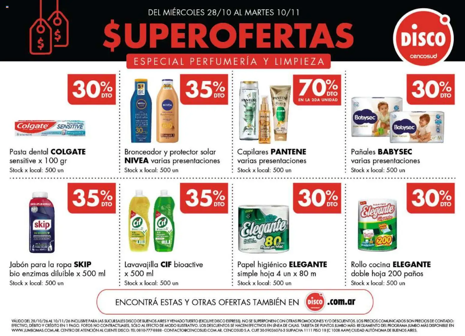 Vista previa del folleto de la tienda Disco válido desde el 28/10/2026 