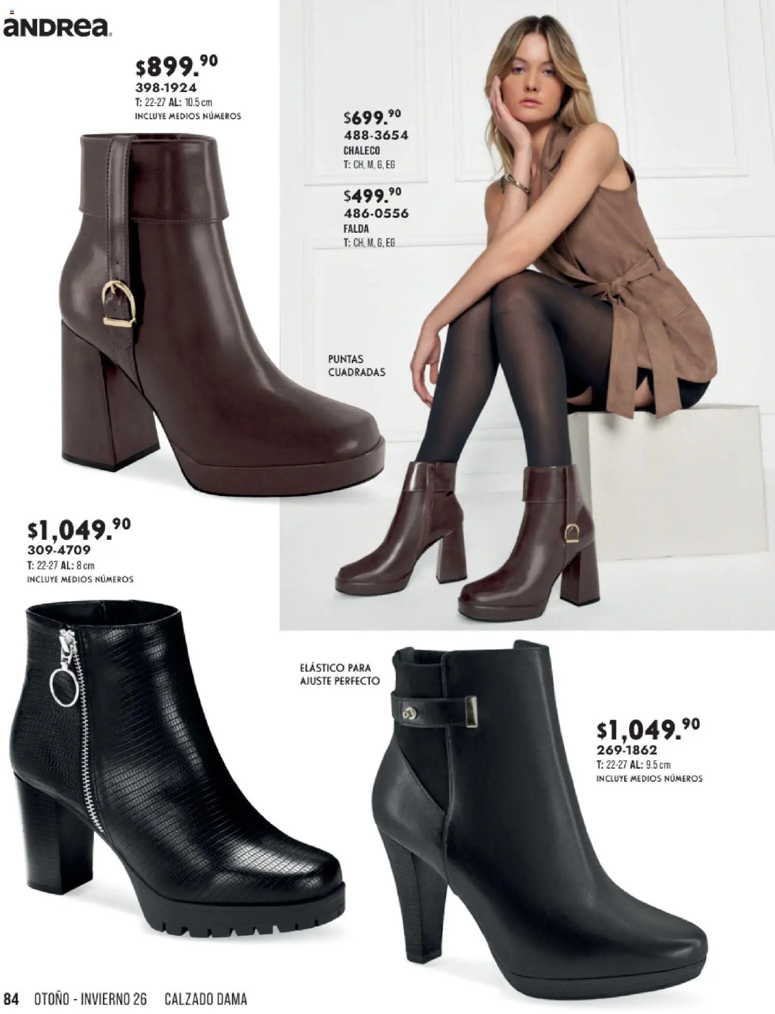 Vista previa las ofertas de la tienda Andrea - Andrea catálogo Otoño Invierno desde el 23/08/2026 