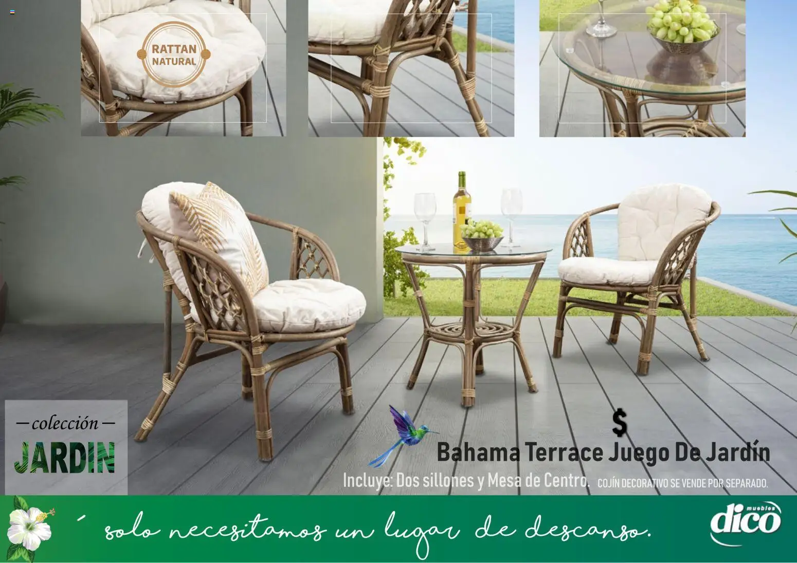 Vista previa las ofertas de la tienda Muebles Dico - Muebles Dico catálogo Coleccion Jardin desde el 14/04/2026 