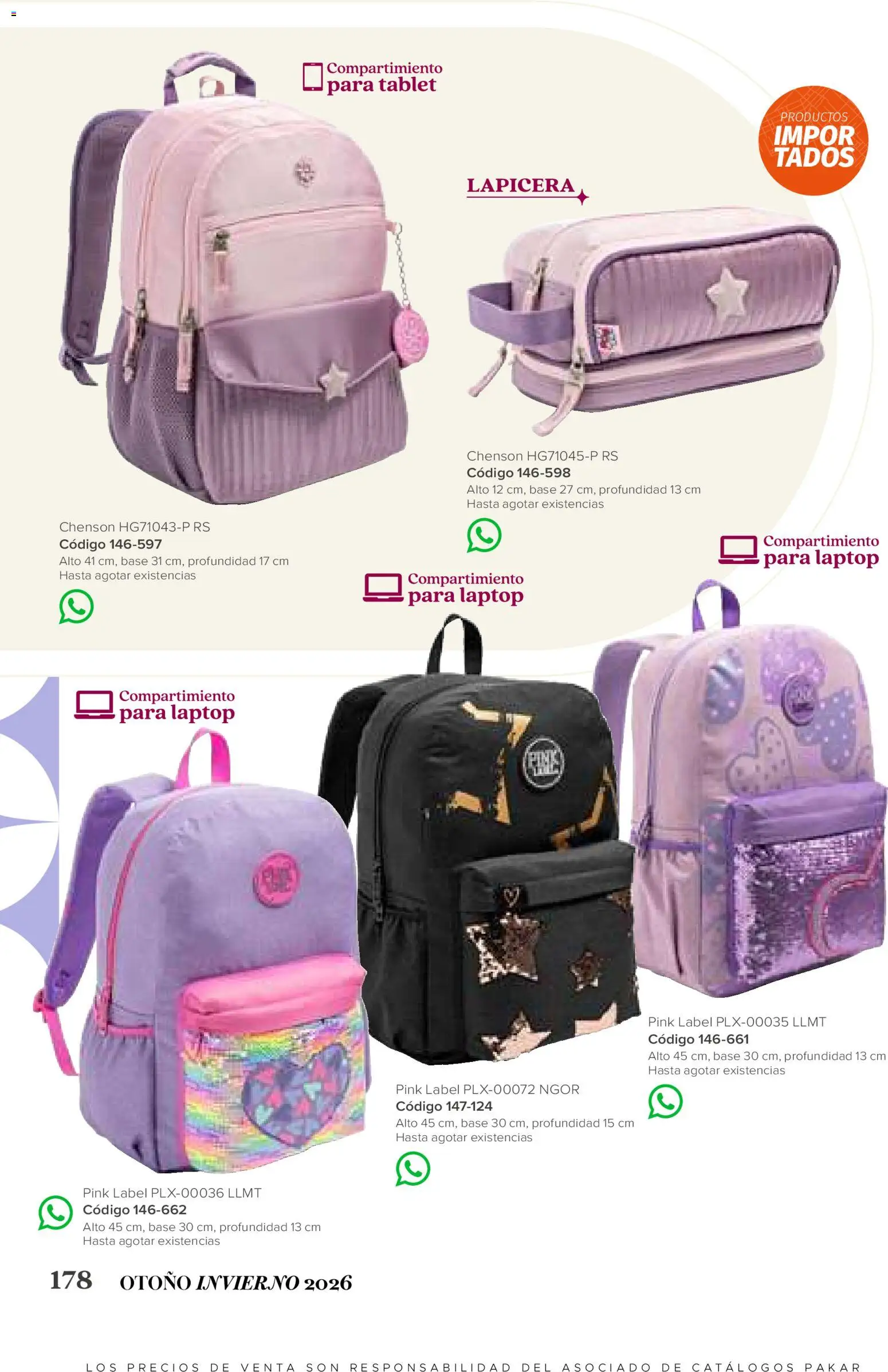 Vista previa las ofertas de la tienda SC Pakar - SC Pakar catálogo Niña desde el 31/07/2026 - Laptop, Tablet