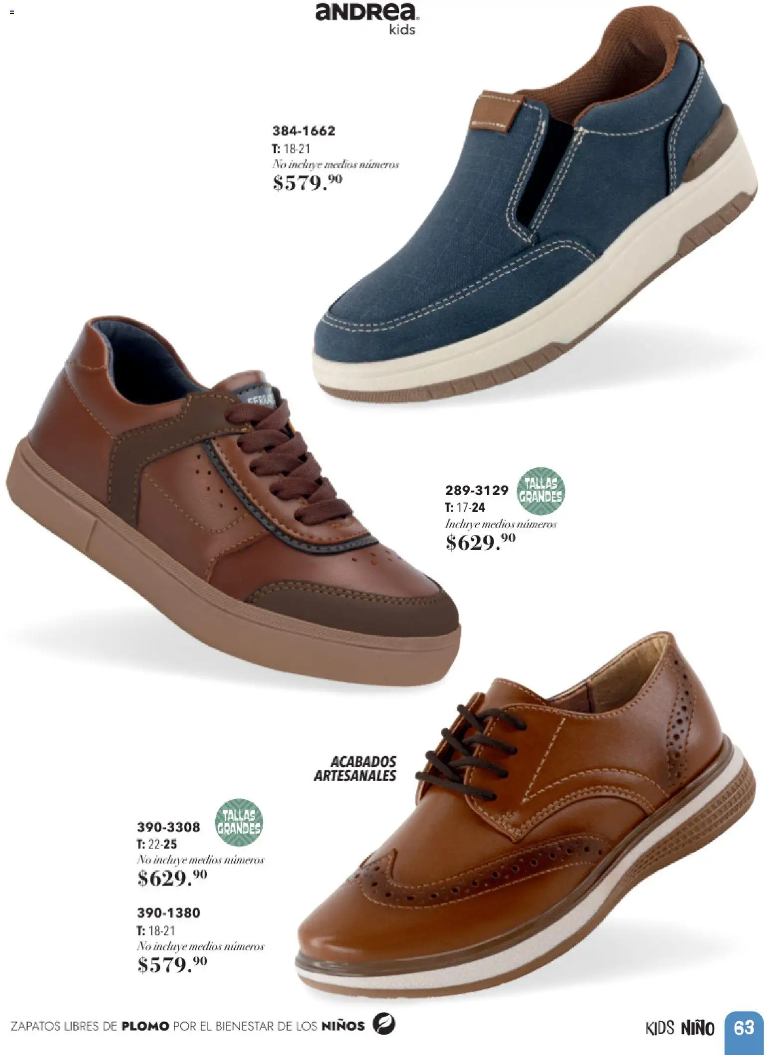 Vista previa las ofertas de la tienda Andrea - Andrea catálogo Infantil desde el 24/05/2026 - Zapatos