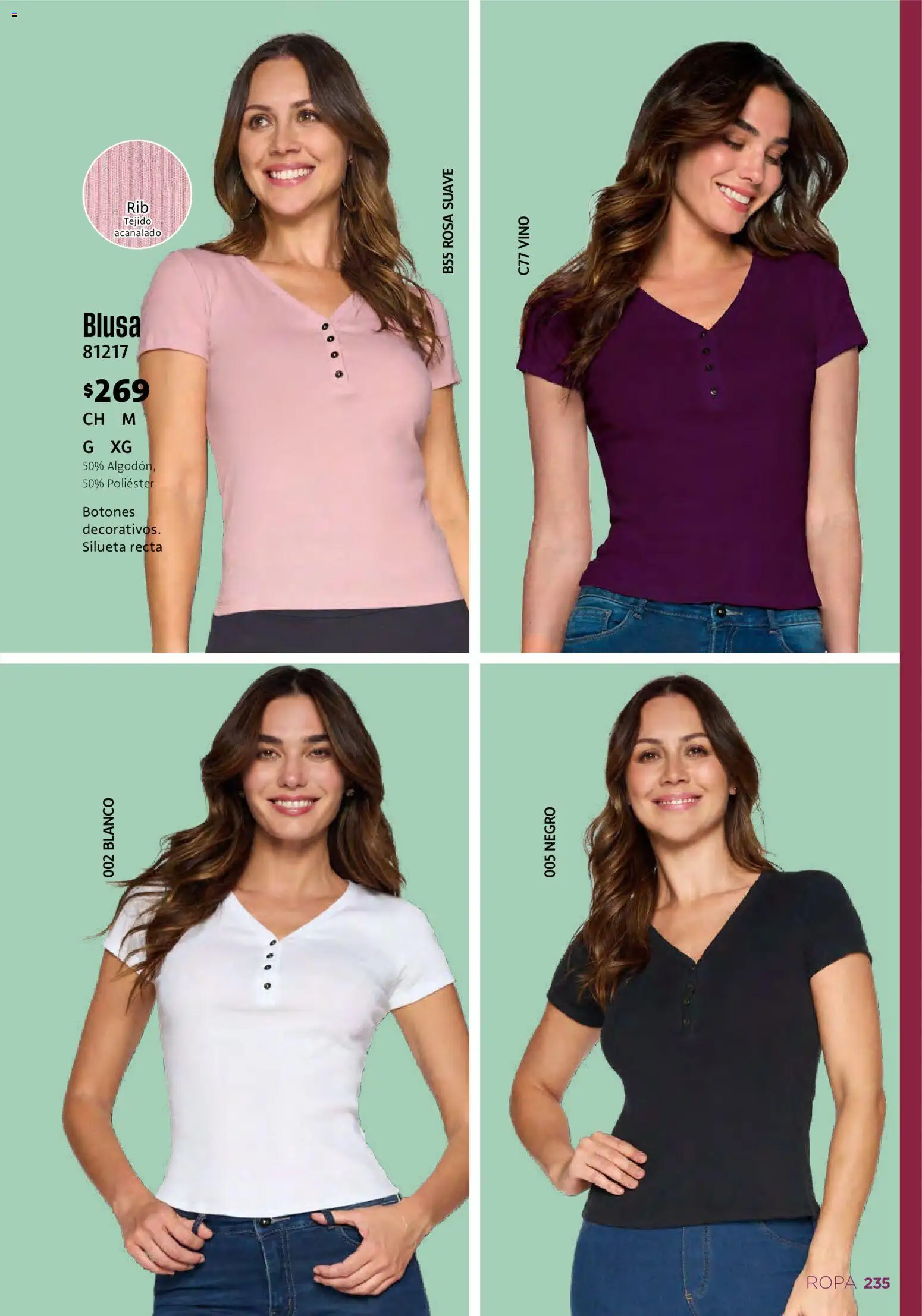 Vista previa las ofertas de la tienda Ilusión - Ilusión catálogo Verano desde el 01/05/2026 - Ropa, Blusa, Vino