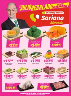 Vista previa las ofertas de la tienda Soriana - Soriana Fin de Semana Mercado: Nuevo León desde el 29/05/2026 