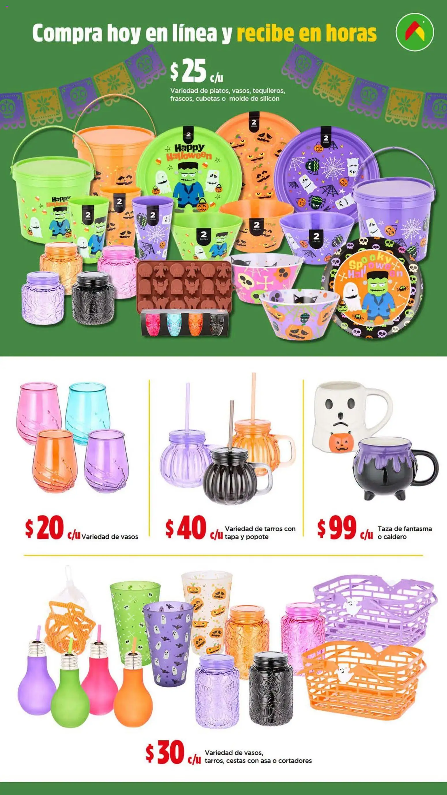 Vista previa las ofertas de la tienda Bodega Aurrerá - Bodega Aurrerá folleto Encuentra todo para recordar a los tuyos, sin gastar de más desde el 17/09/2026 - Taza, Vasos, Molde