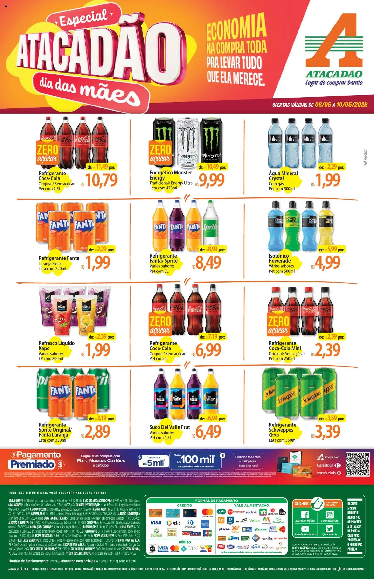 Pré-Visualização do folheto "Atacadão ofertas - PE" da loja Atacadão válido a partir de 06/05/2026