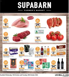 Preview of catalogue Supabarn catalogue from shop Supabarn valid 14/10/2026