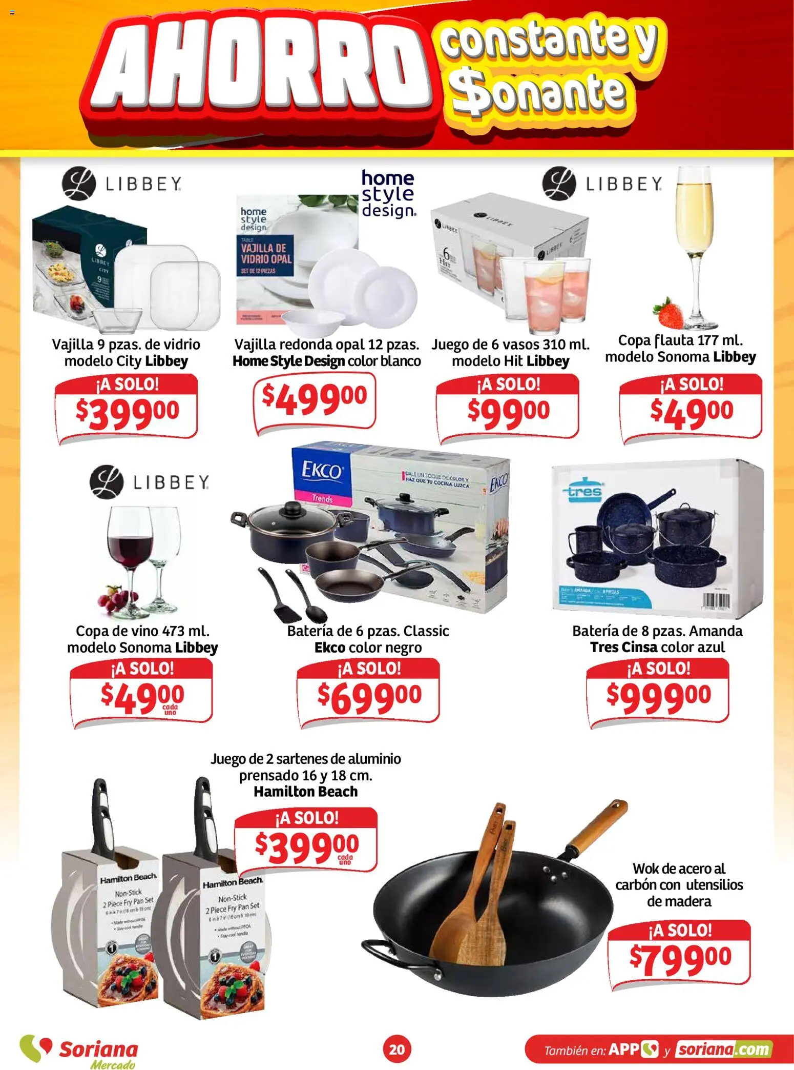 Vista previa las ofertas de la tienda Soriana - Soriana folleto Ahorro constante y sonante desde el 23/10/2026 