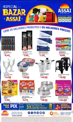 Pré-Visualização do folheto "Assaí Atacadista ofertas - MT" da loja Assaí Atacadista válido a partir de 23/07/2026