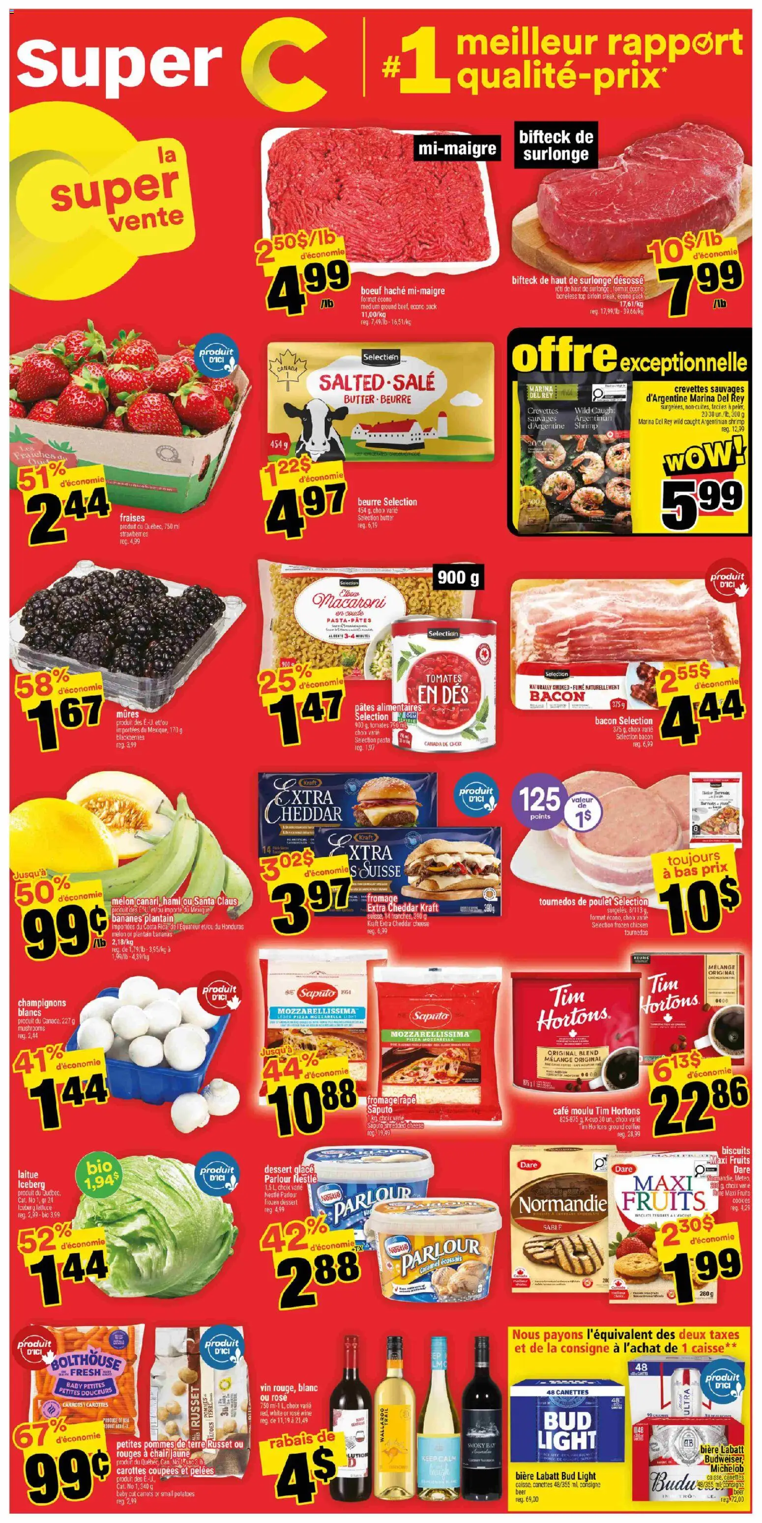 Preview of leaflet Super C weekly flyer / circulaire from shop Super C is valid from Jul 02, 2026