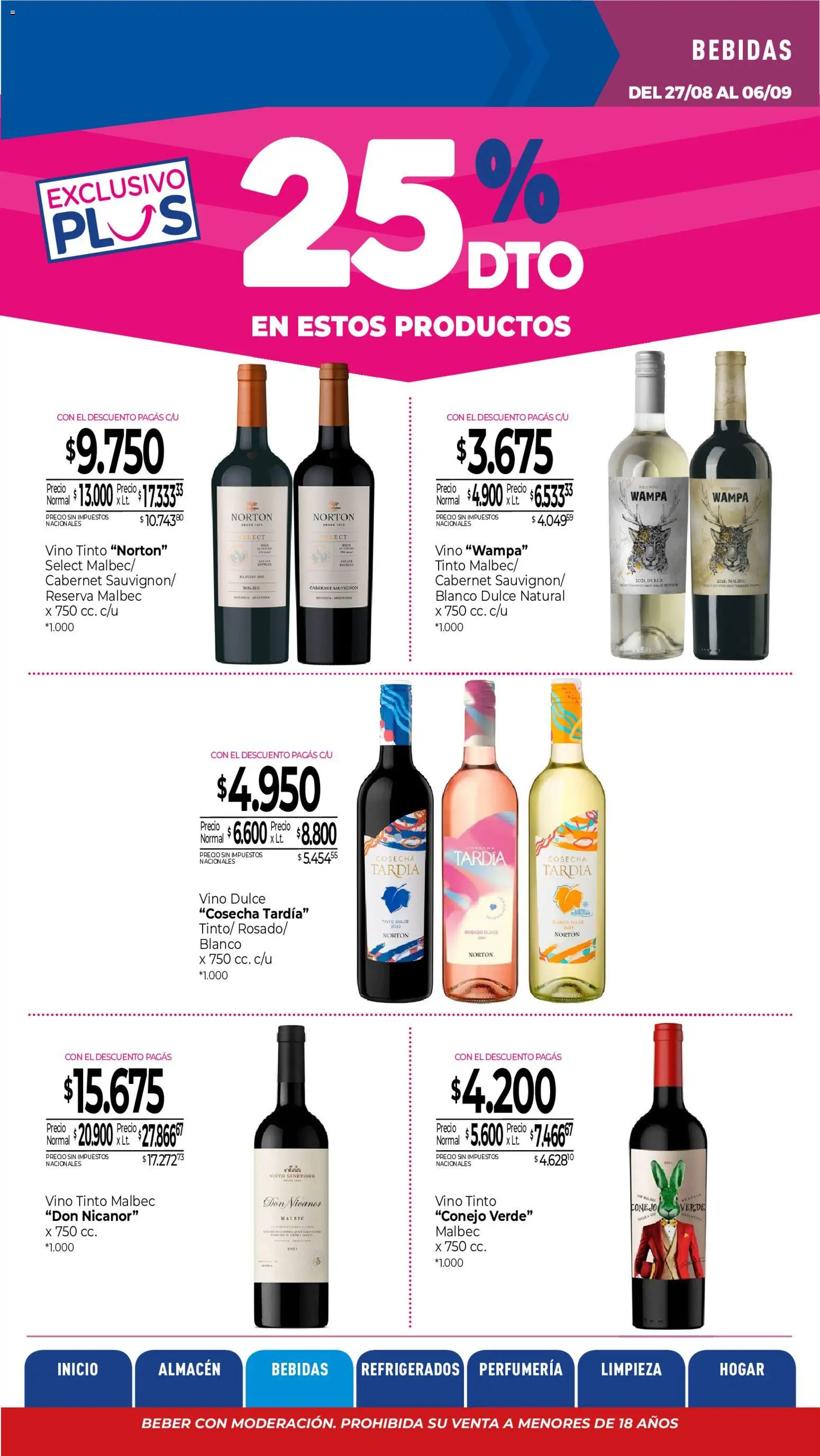 Vista previa del folleto de la tienda La Anonima válido desde el 27/08/2026 