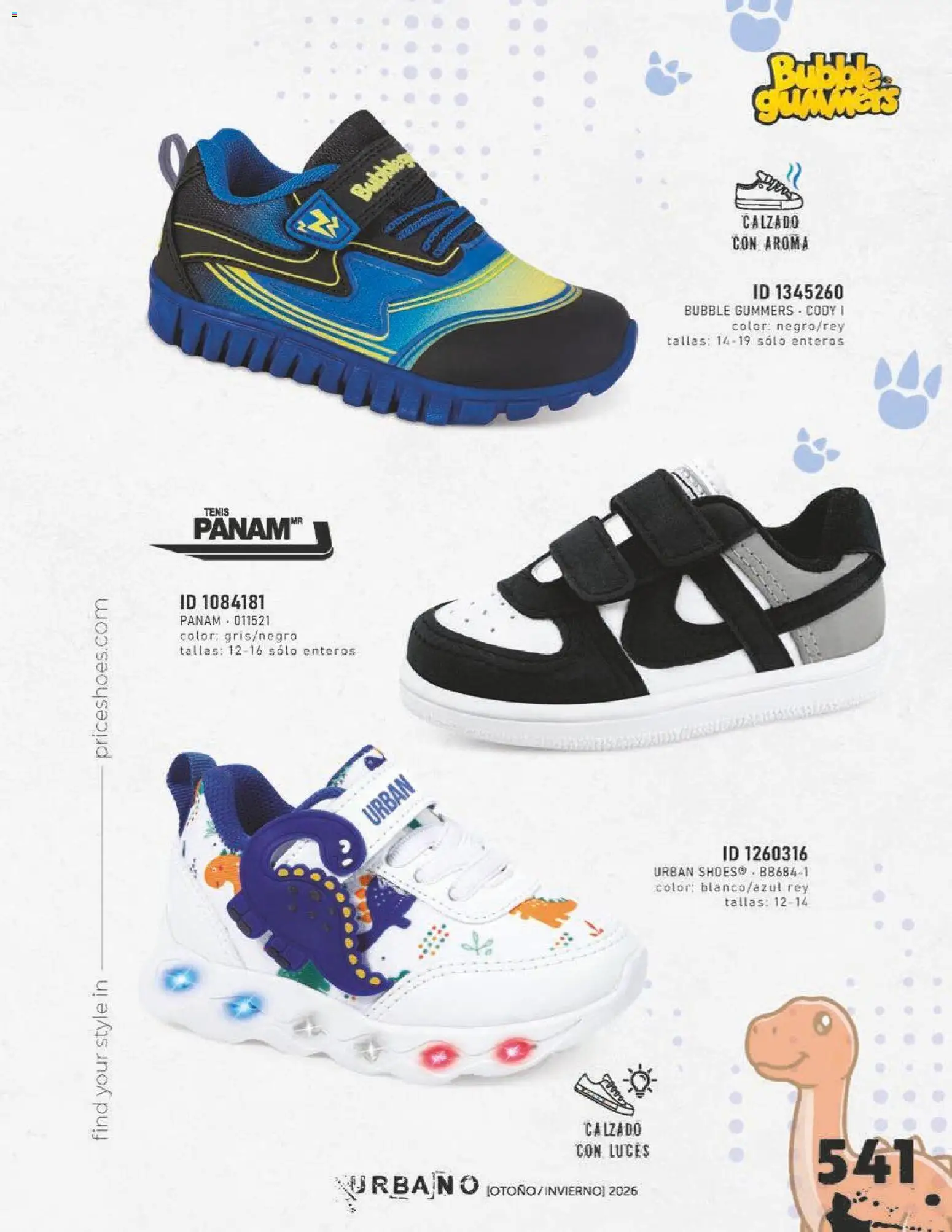 Vista previa las ofertas de la tienda Price Shoes - Price Shoes catálogo Urbano desde el 31/07/2026 - Tenis