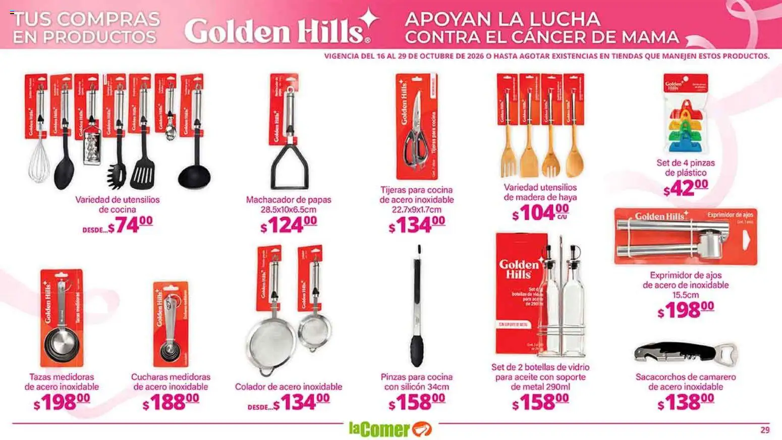 Vista previa las ofertas de la tienda La Comer - La Comer folleto es la tienda rosa desde el 16/10/2026 