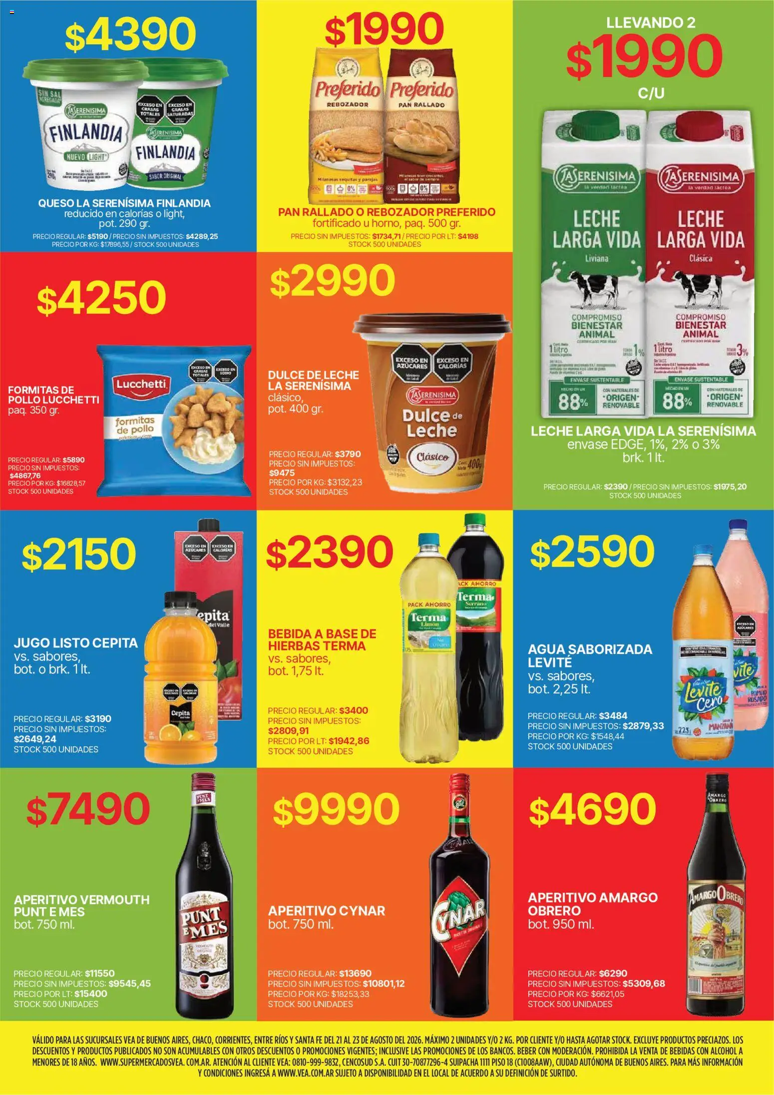Vista previa del folleto de la tienda Vea válido desde el 21/08/2026 